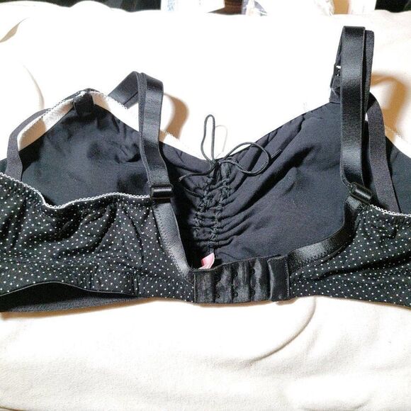 Royce Womens Black White Nursing Bra Size 38C/D/DD - Picture 3 of 11